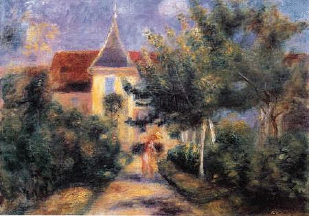 Pierre Renoir Renoir's House at Essoyes Germany oil painting art